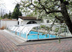 Universe Swim Spa Enclosure side view