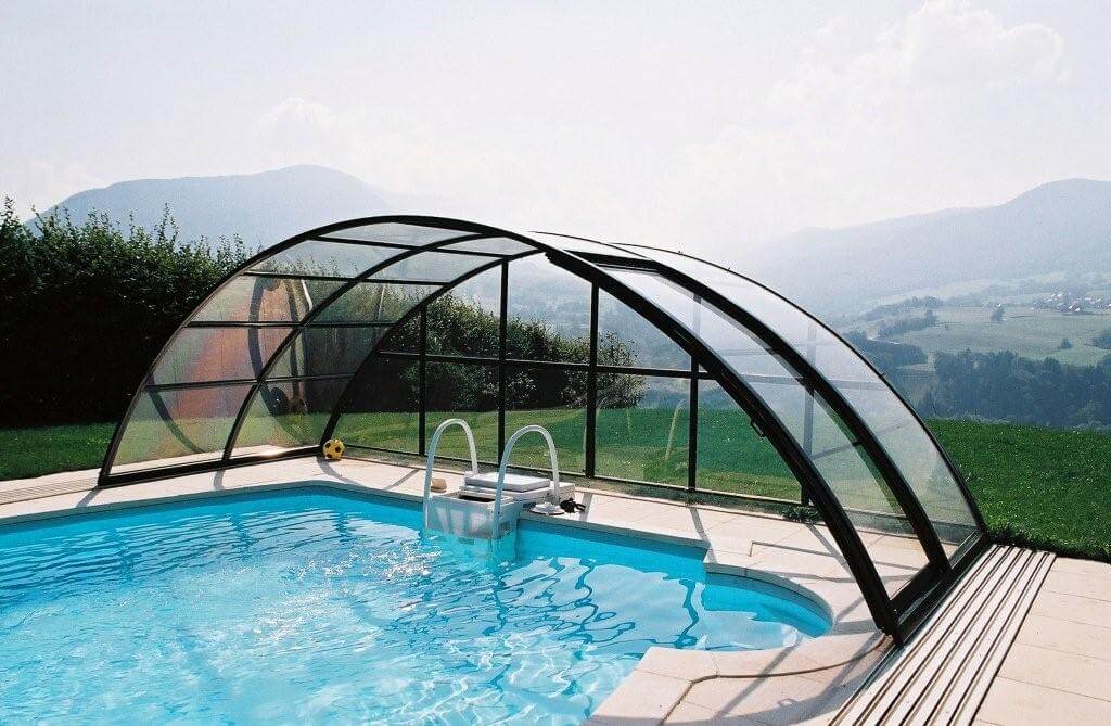 Pool & Spa Enclosures Universe Retractable Pool Enclosure — Enhanced Leisure