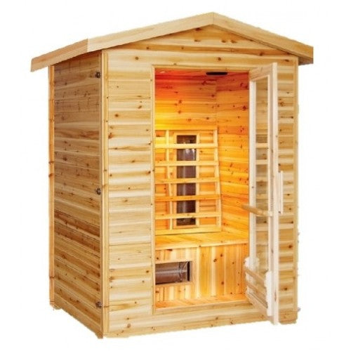 Sunray 2 Person Burlington HL200D Outdoor Infrared Sauna