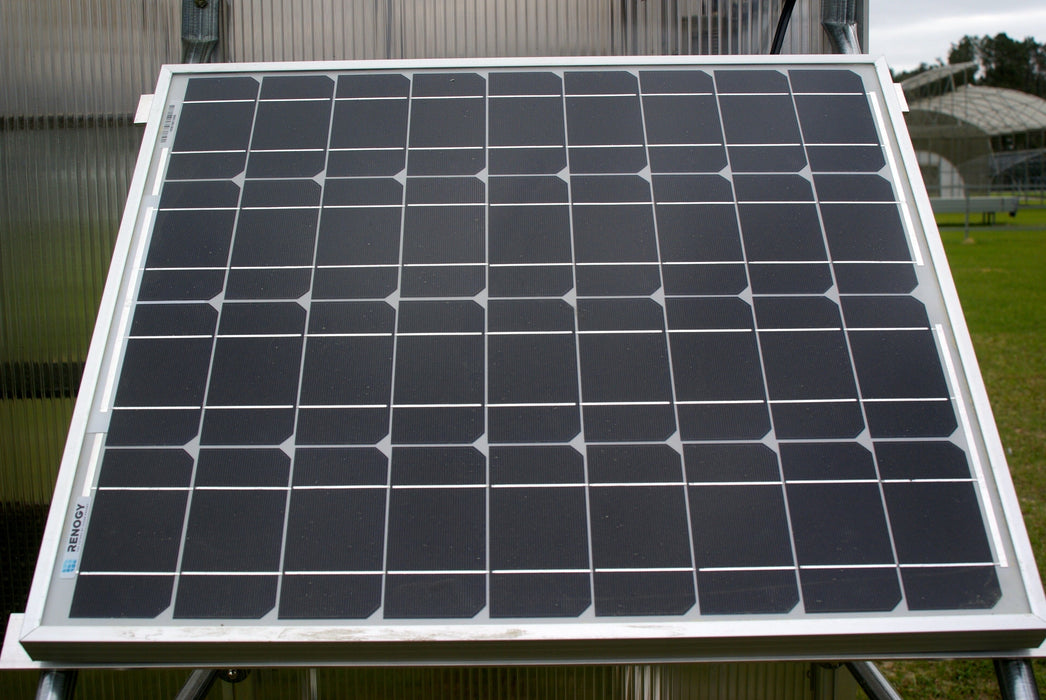 Riverstone Mont Black Greenhouse Solar Ventilation