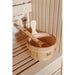 Sunray 2 Person Rockledge 200LX Indoor Traditional Sauna cask & spoon