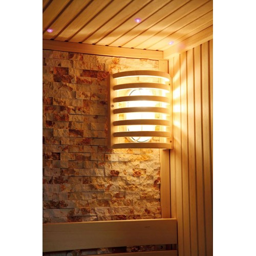 Sunray 2 Person Rockledge 200LX Indoor Traditional Sauna light