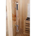 Sunray 3 Person Westlake 300LX Indoor Traditional Sauna entry door into sauna